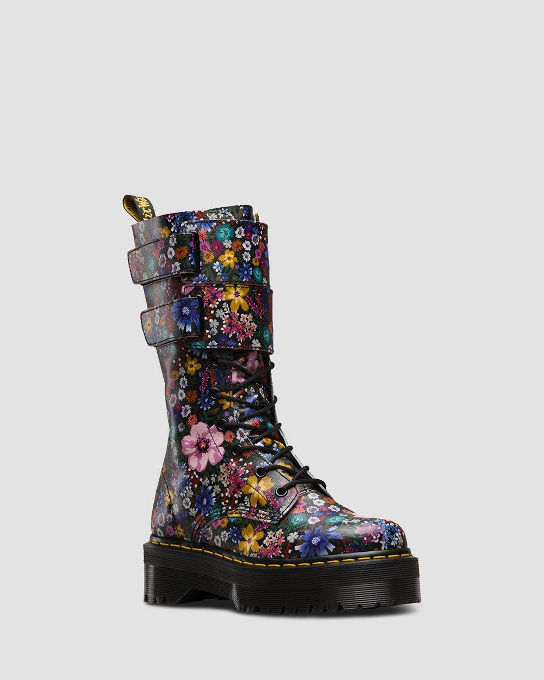 Dr.Martens JAGGER 厚底 サイドジップ　UK5 JAGGER WANDERLUST in BLACK+MALLOW PINK | Dr. Martens™