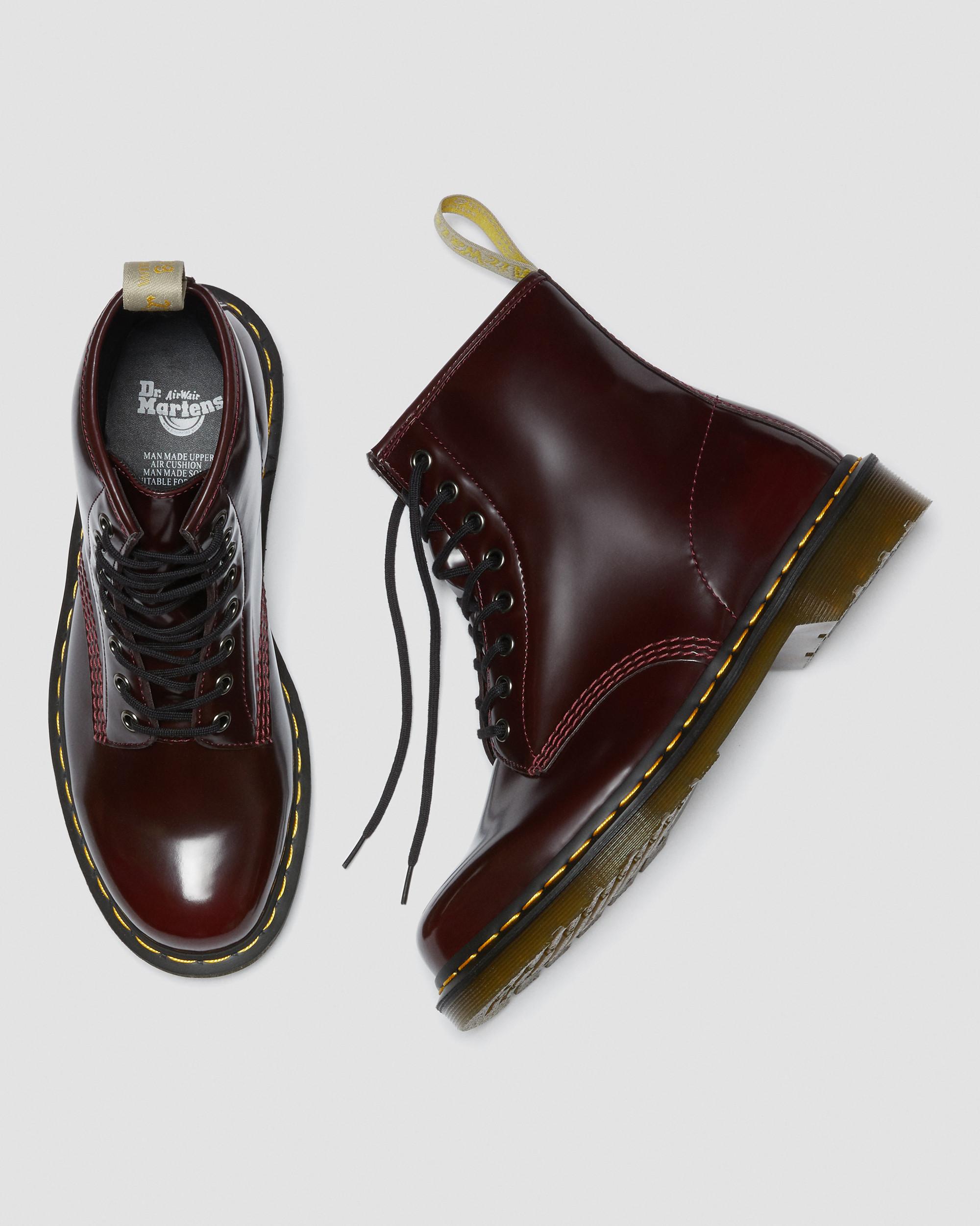Vegan 1460 Lace Up Boots in Cherry Red | Dr. Martens