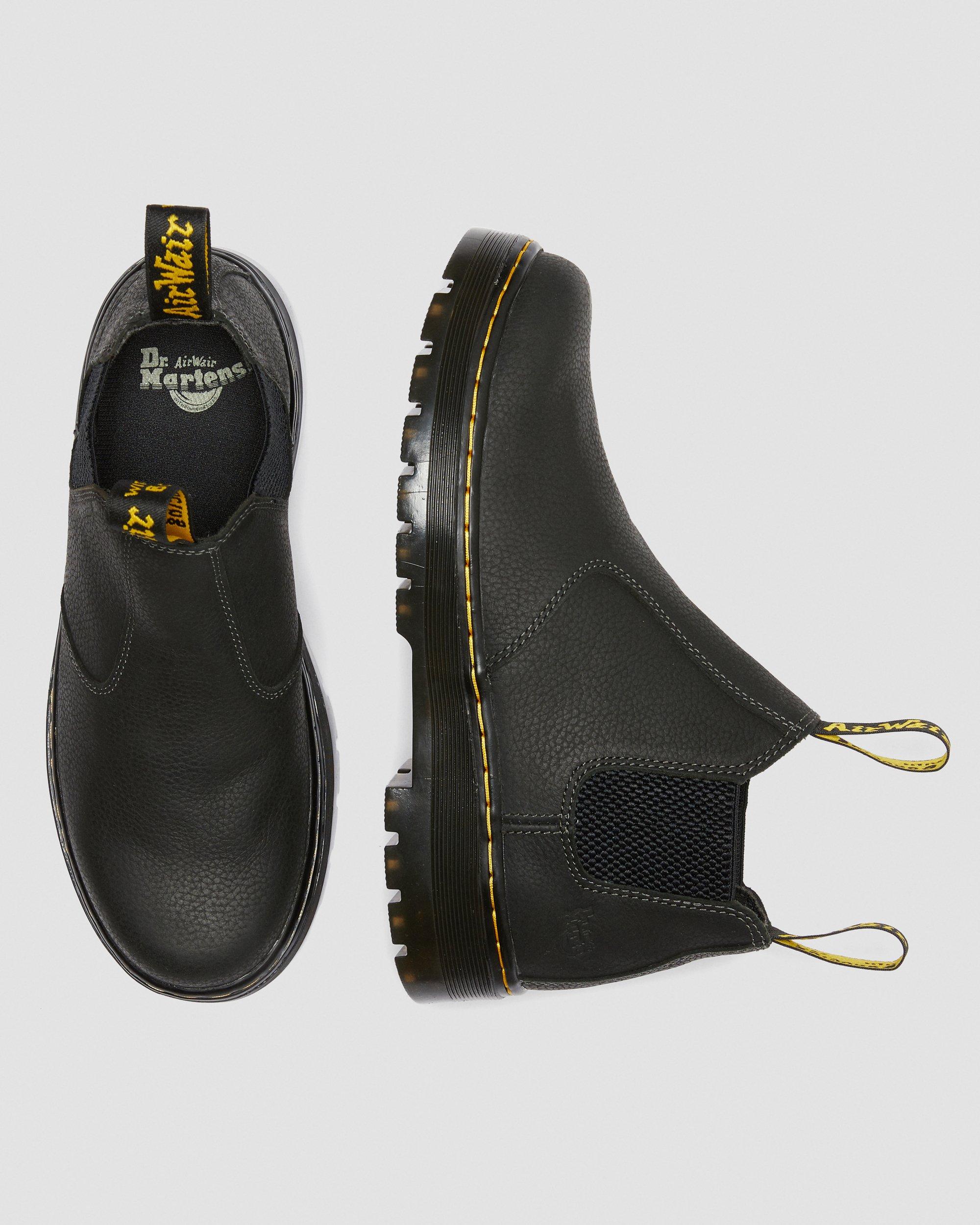 HARDIE in Black Martens