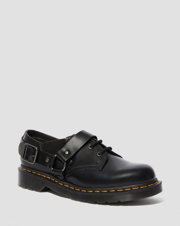 Fulmar Smooth Leather Buckle Shoes Dr. Martens