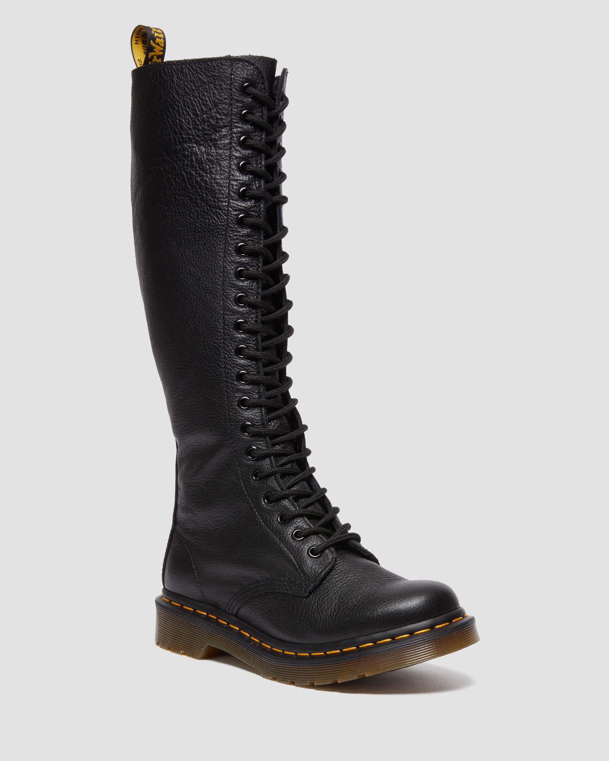 1B60 Virginia Leather Knee High Boots | Dr. Martens