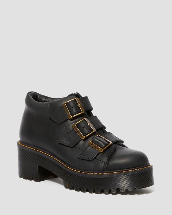COPPOLA LEATHER HEELED ANKLE BOOTS Dr. Martens