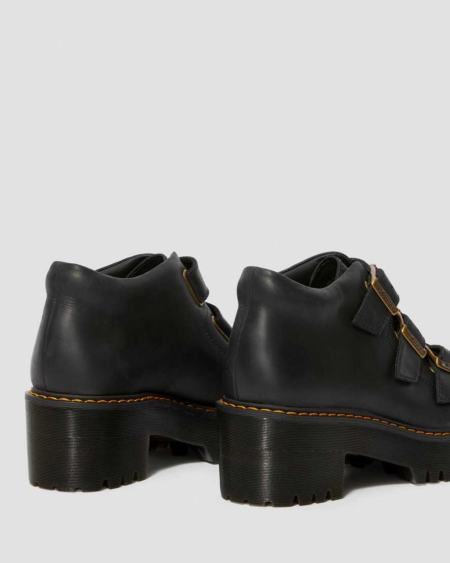 COPPOLA LEATHER HEELED ANKLE BOOTS | Dr Martens