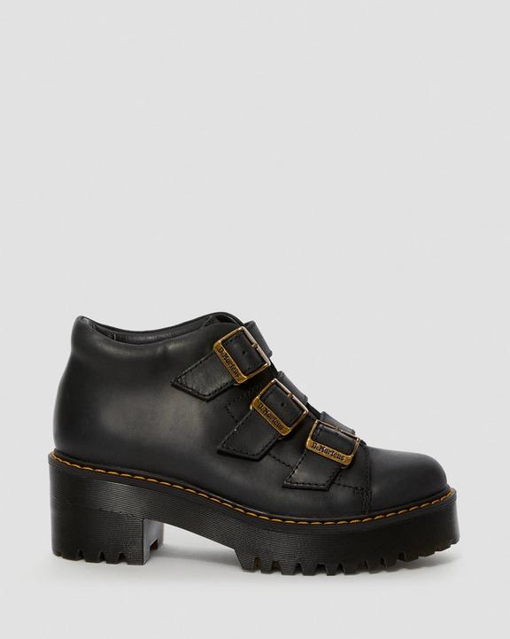 COPPOLA LEATHER HEELED ANKLE BOOTS Dr. Martens
