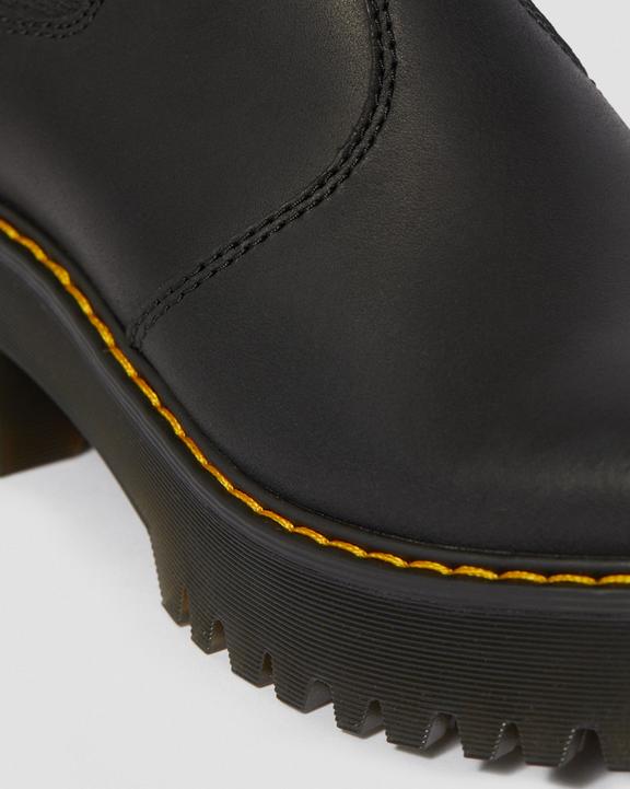 ROMETTY BLACKROMETTY CHELSEA LÆDERSTØVLER Dr. Martens