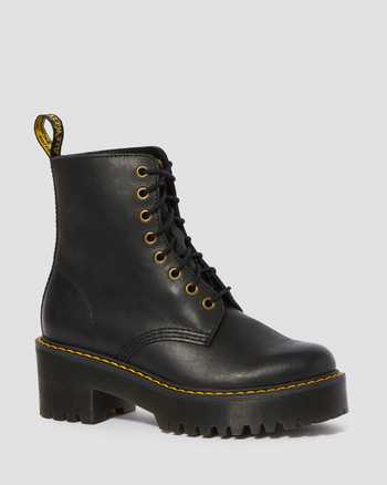 SHRIVER HI LEATHER LACE UP BOOTS