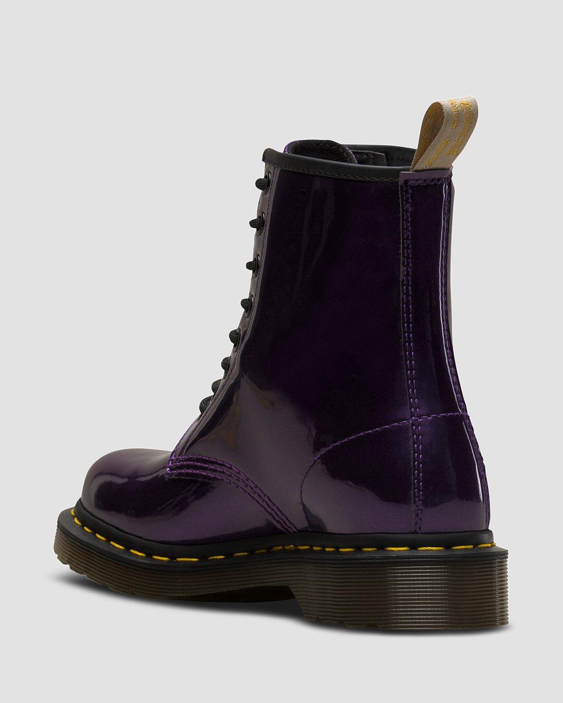 VEGAN 1460 CHROME in DARK PURPLE | Dr. Martens™