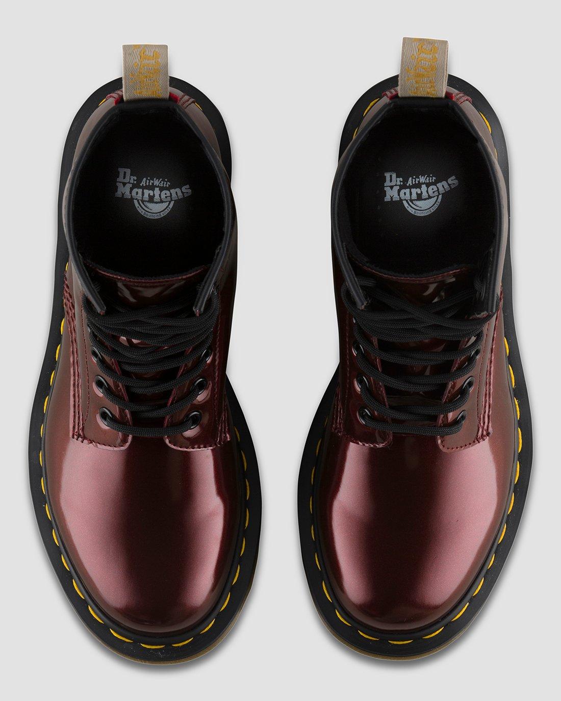 彩*様 Dr.Martens 1460 W VEGAN Chrome ブーツ パ Vegan 1460 Chrome in OXBLOOD | Dr. Martens™