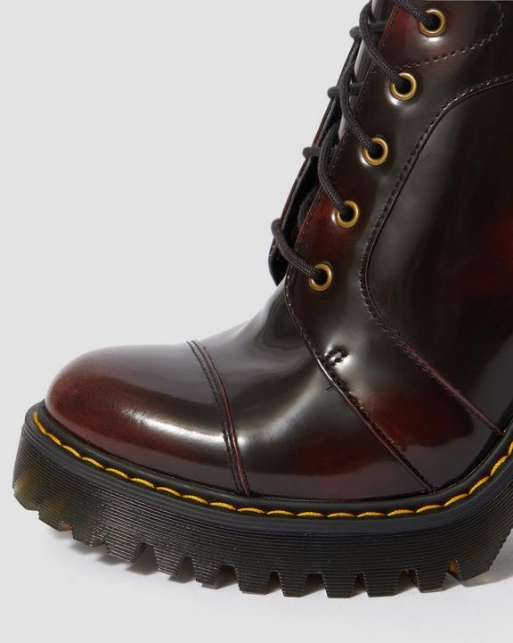 DR MARTENS Averil Women's Arcadia Leather Heeled Ankle Boots