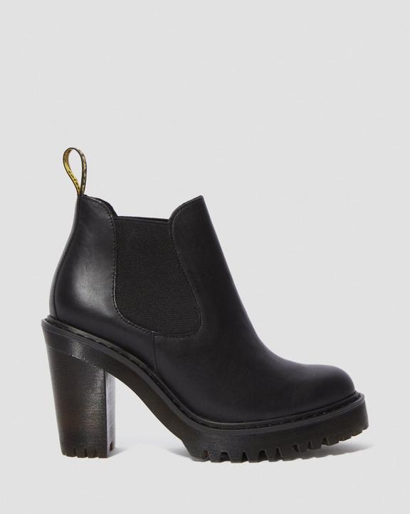 Hurston Women's Leather Heeled Chelsea Boots Dr. Martens