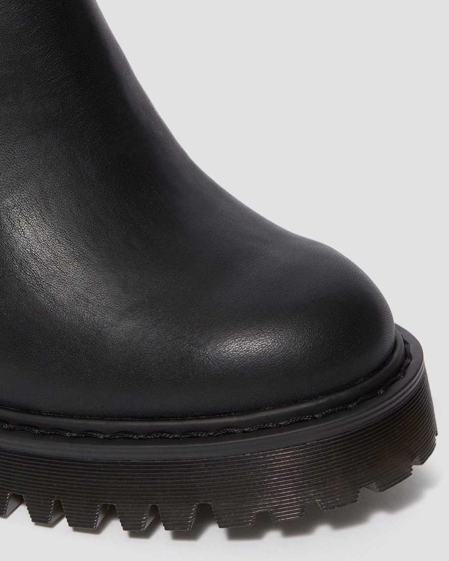 Hurston Women's Leather Heeled Chelsea Boots | Dr Martens