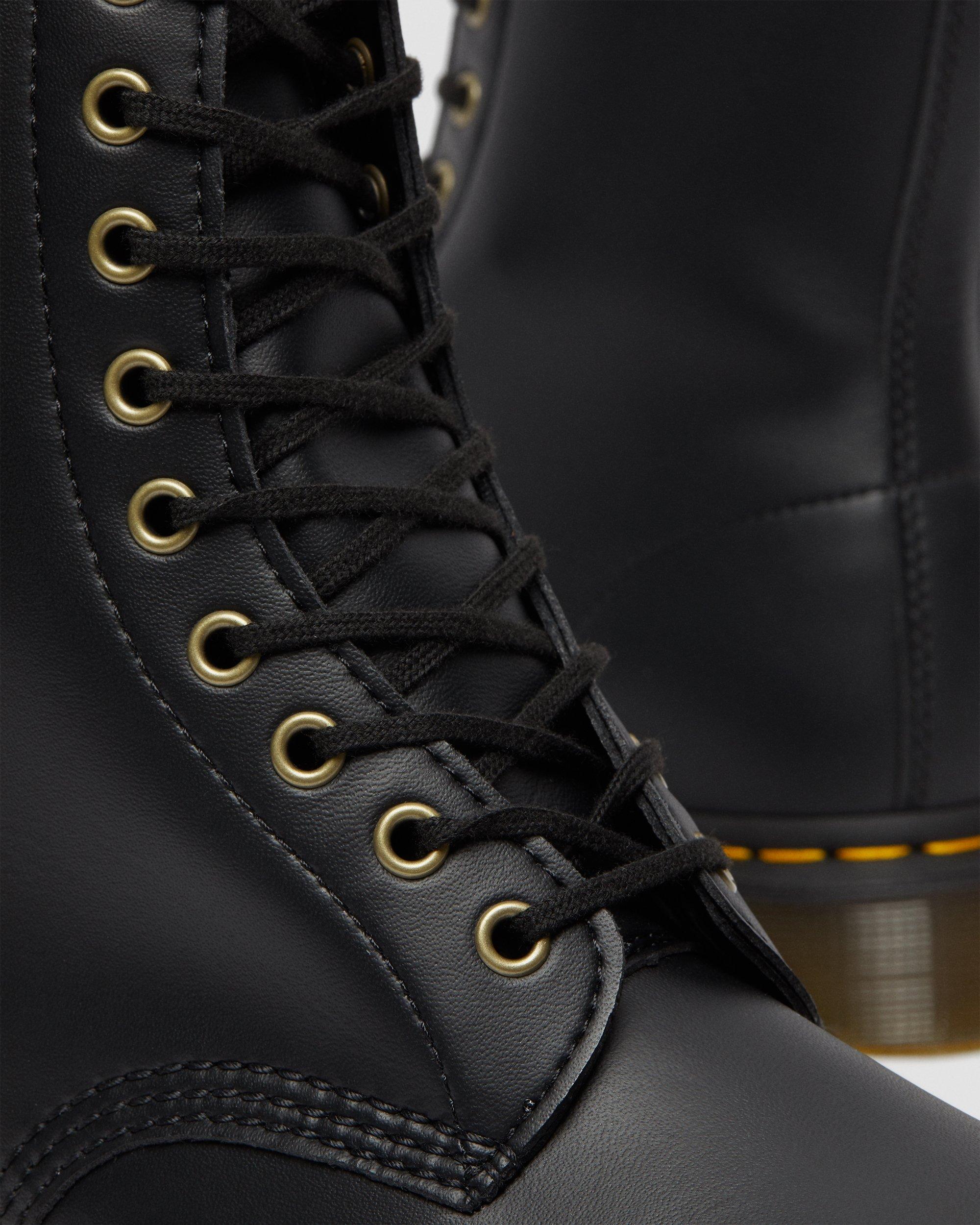 Vegan 1490 Felix Mid Calf Boots in BLACK | Dr. Martens™