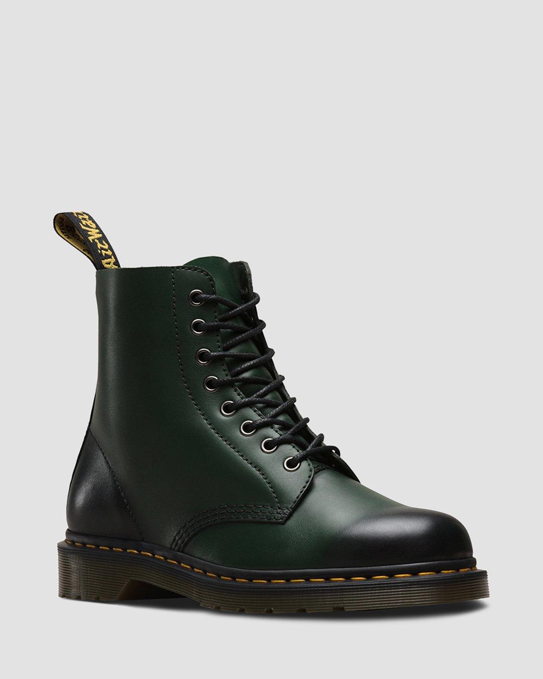 1460 PASCAL ANTIQUE TEMPERLEY in Green Dr. Martens