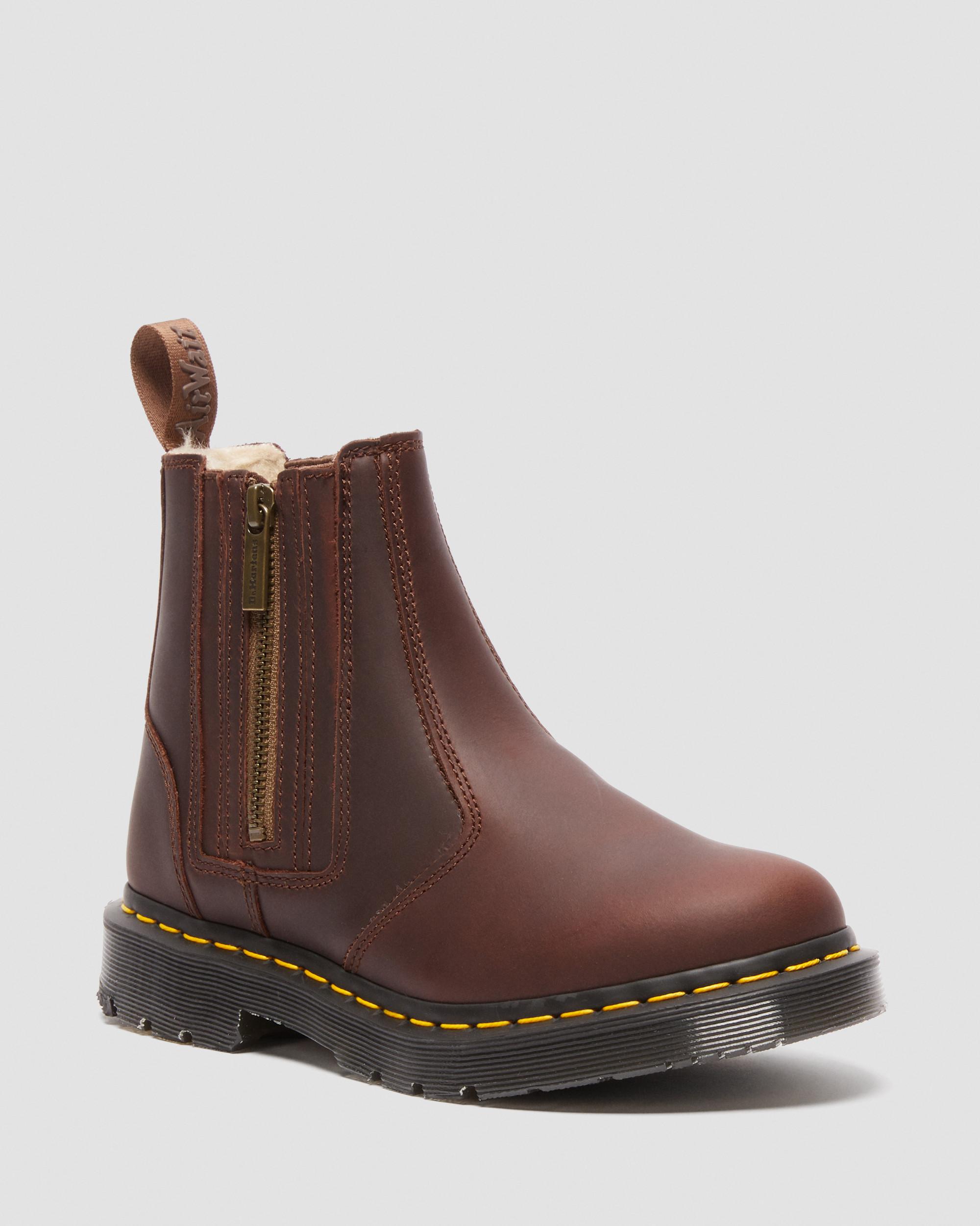 2976 Alyson DM's Wintergrip Chelsea Boots in Braun