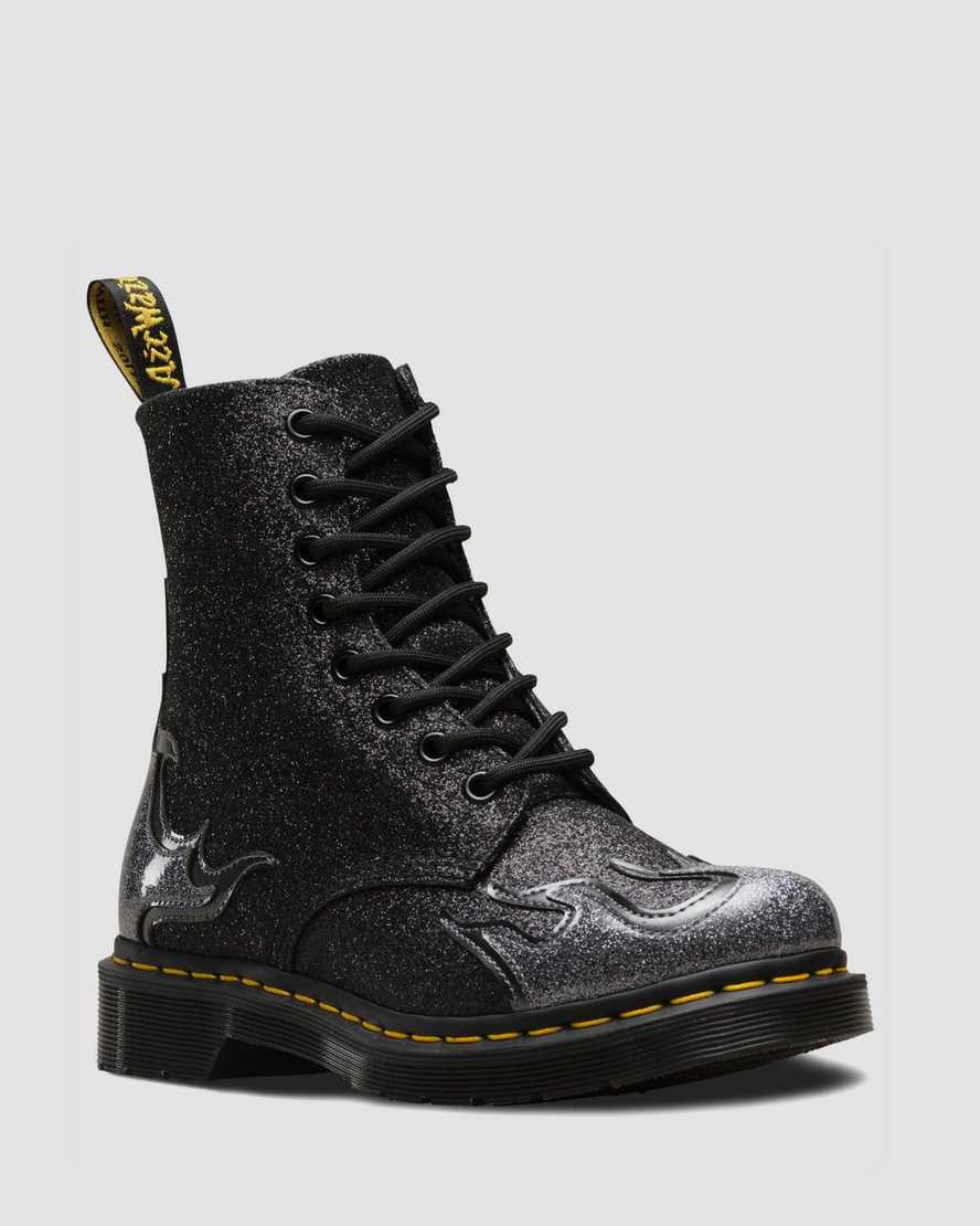 1460 PASCAL FLAME GLITTER | Dr Martens