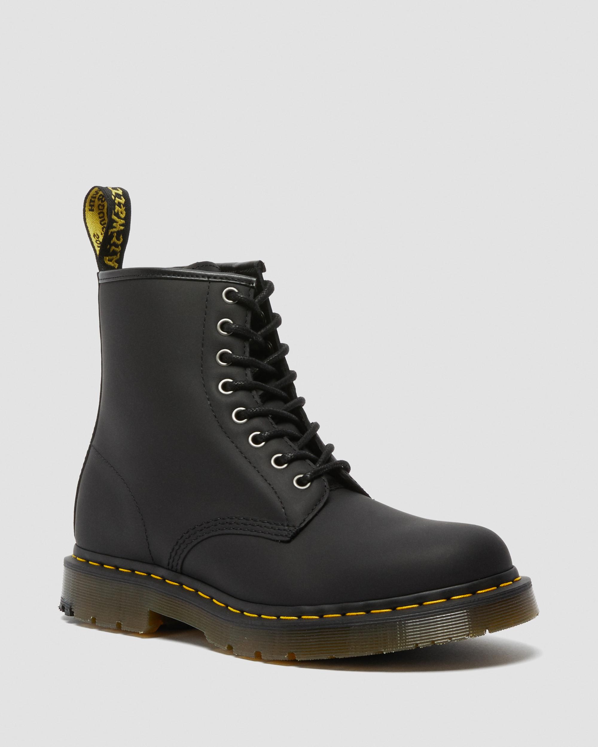 1460DM's Wintergrip Leather Ankle Boots in Black