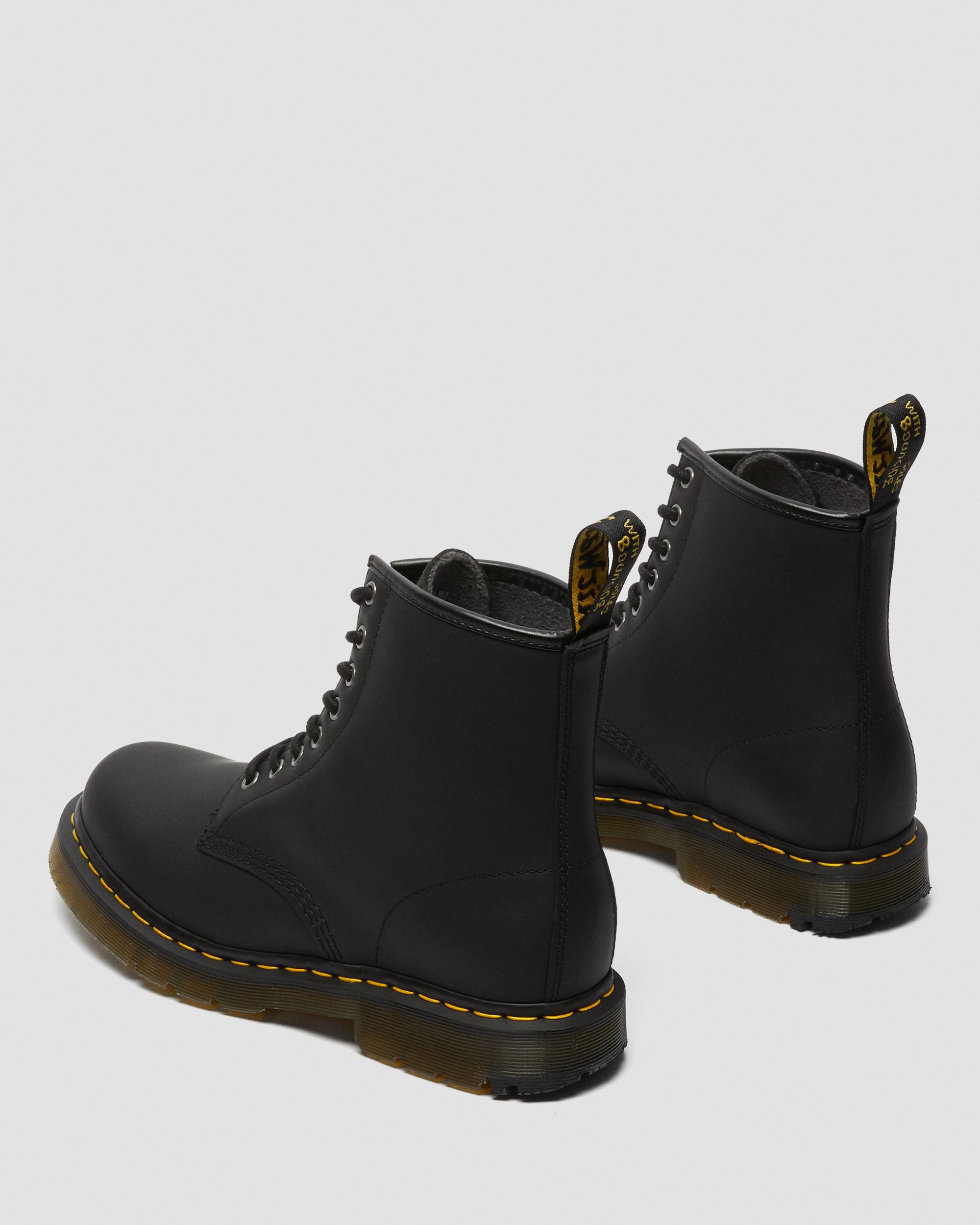 1460DM's Wintergrip Leather Ankle Boots in Black