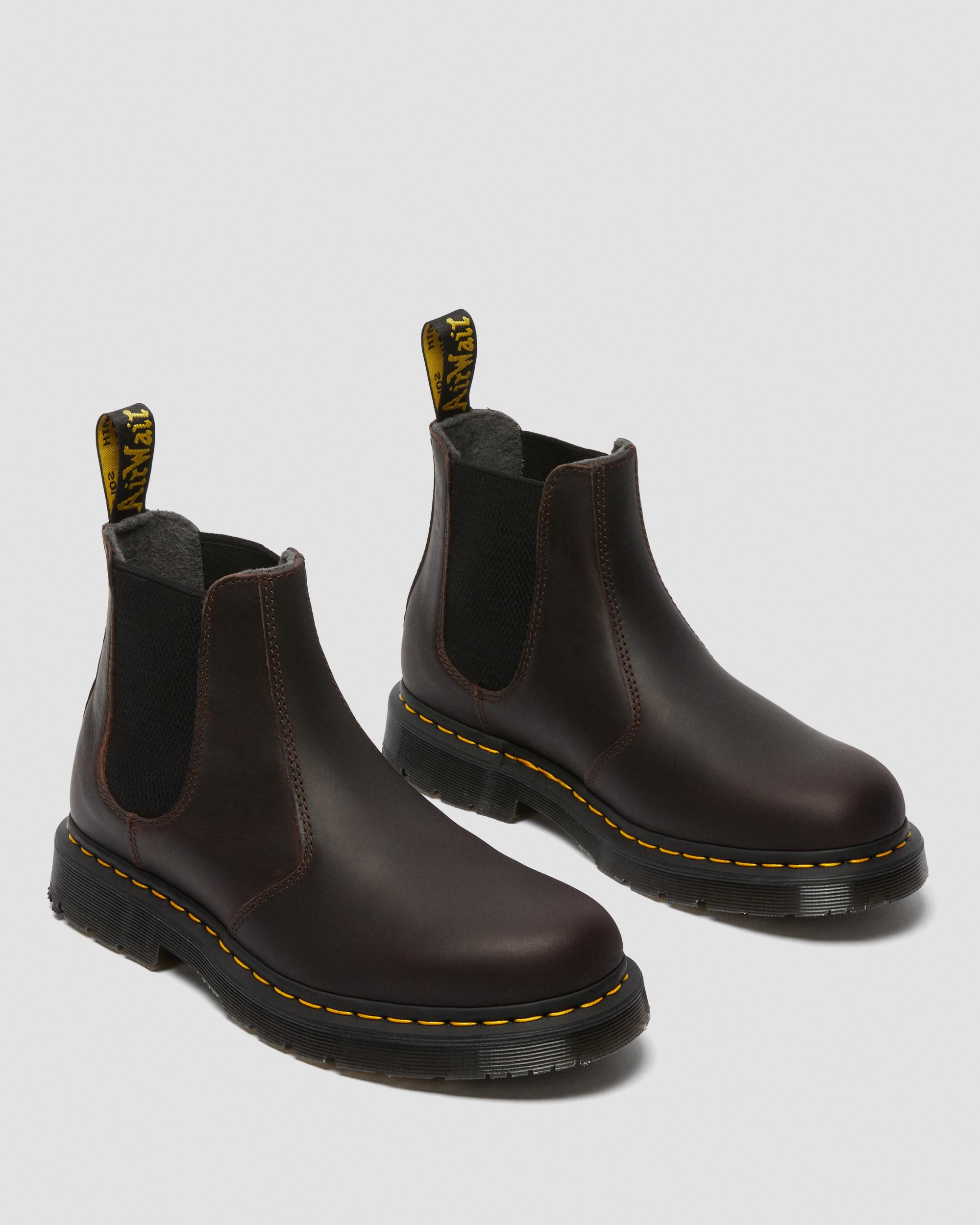2976DM's Wintergrip Chelsea Boots in Cocoa