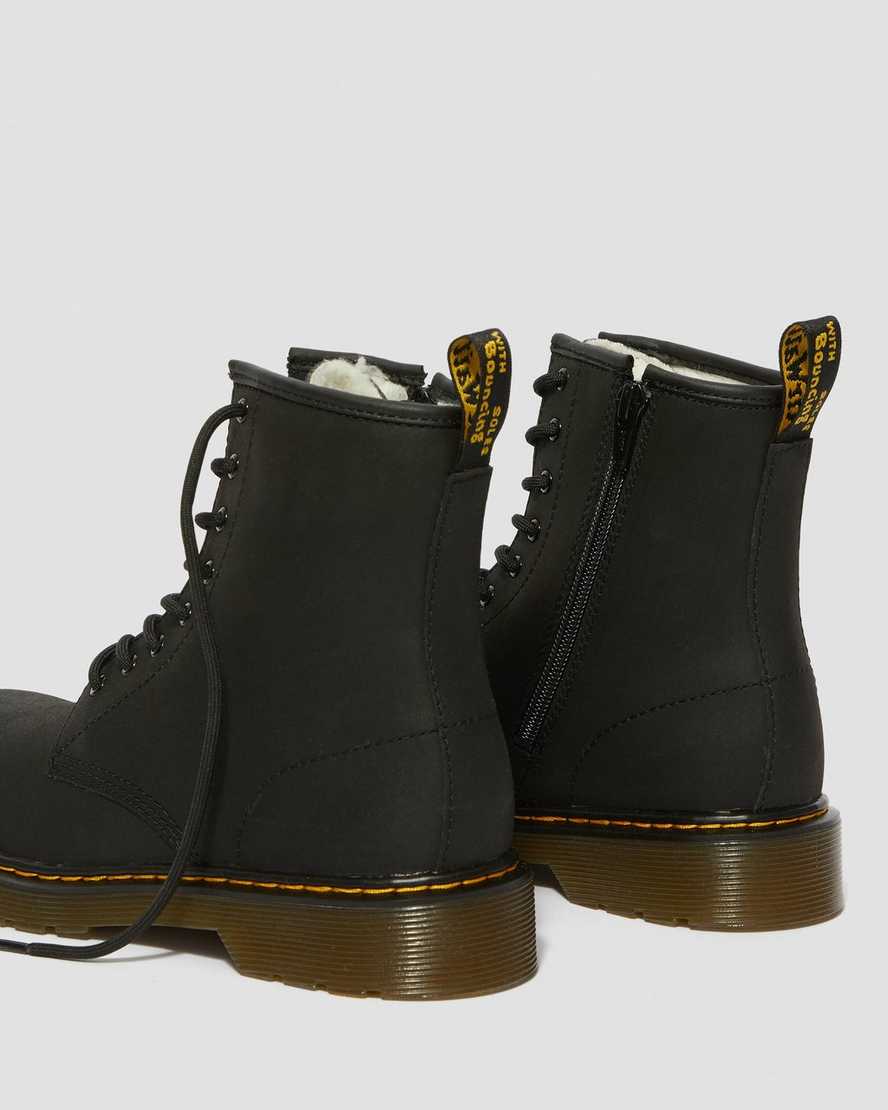 Youth 1460 Faux Fur Lined Lace Up Boots | Dr Martens