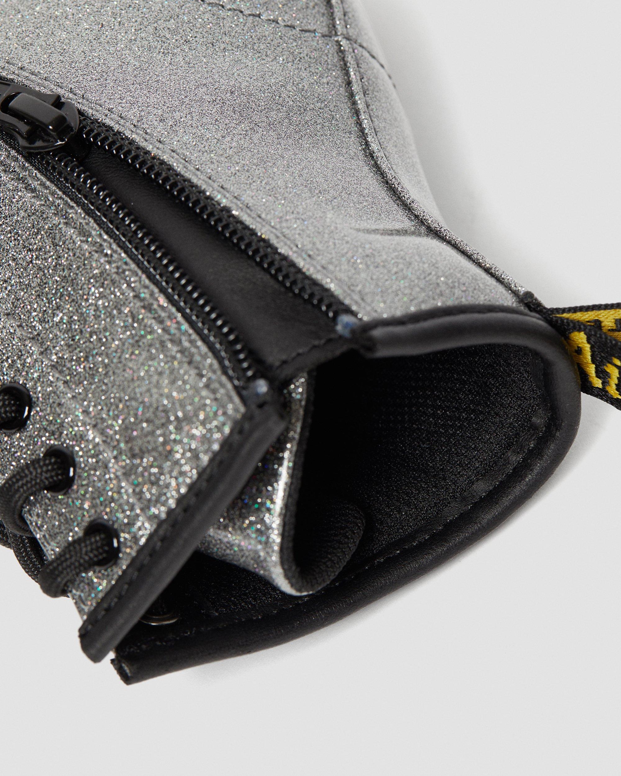 Dr. Martens gunmetal coated glitter boots size 2 girls 24088029.85.jpg?$medium$ main image 3