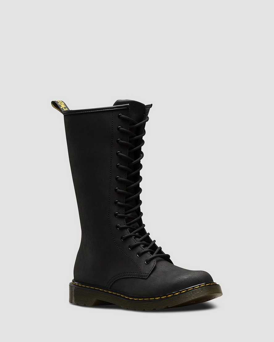 1914 YOUTH LEATHER HIGH BOOTS | Dr Martens