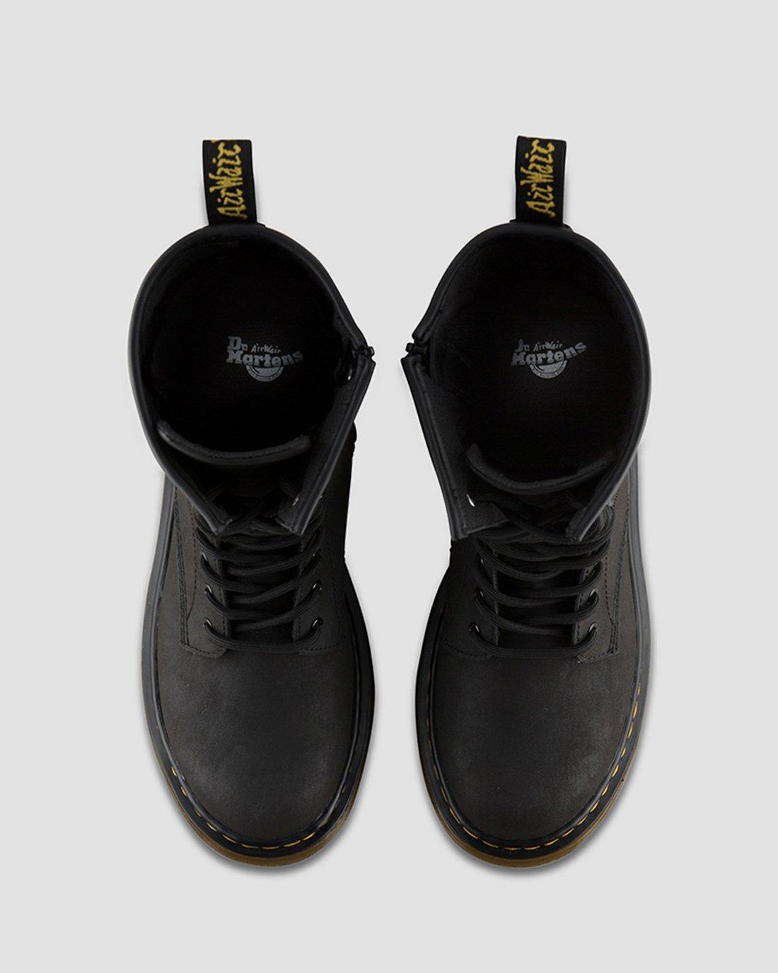 ほぼ未使用 Dr. Martens 1914 UK5 ブラック　箱付き Youth 1914 Leather Tall Boots in BLACK | Dr. Martens™