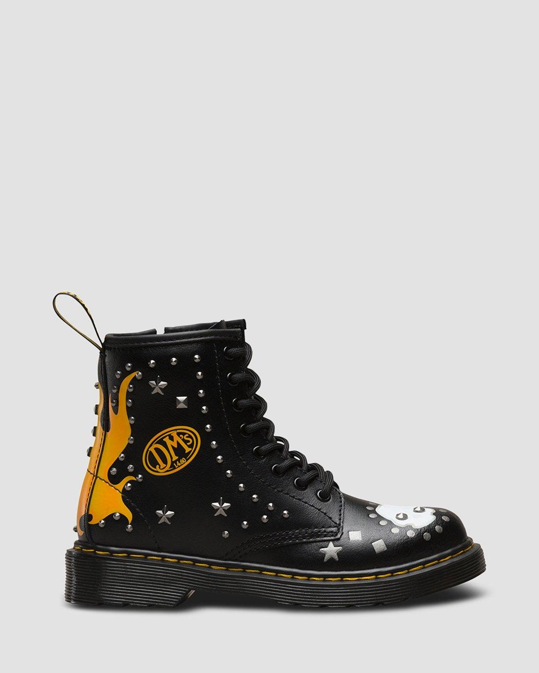 Dr Martens 1460 Rock & Roll Embellished Men\'s Size 11 Black Boot 1460 Rock & Roll in Black | Dr. Martens main image 4