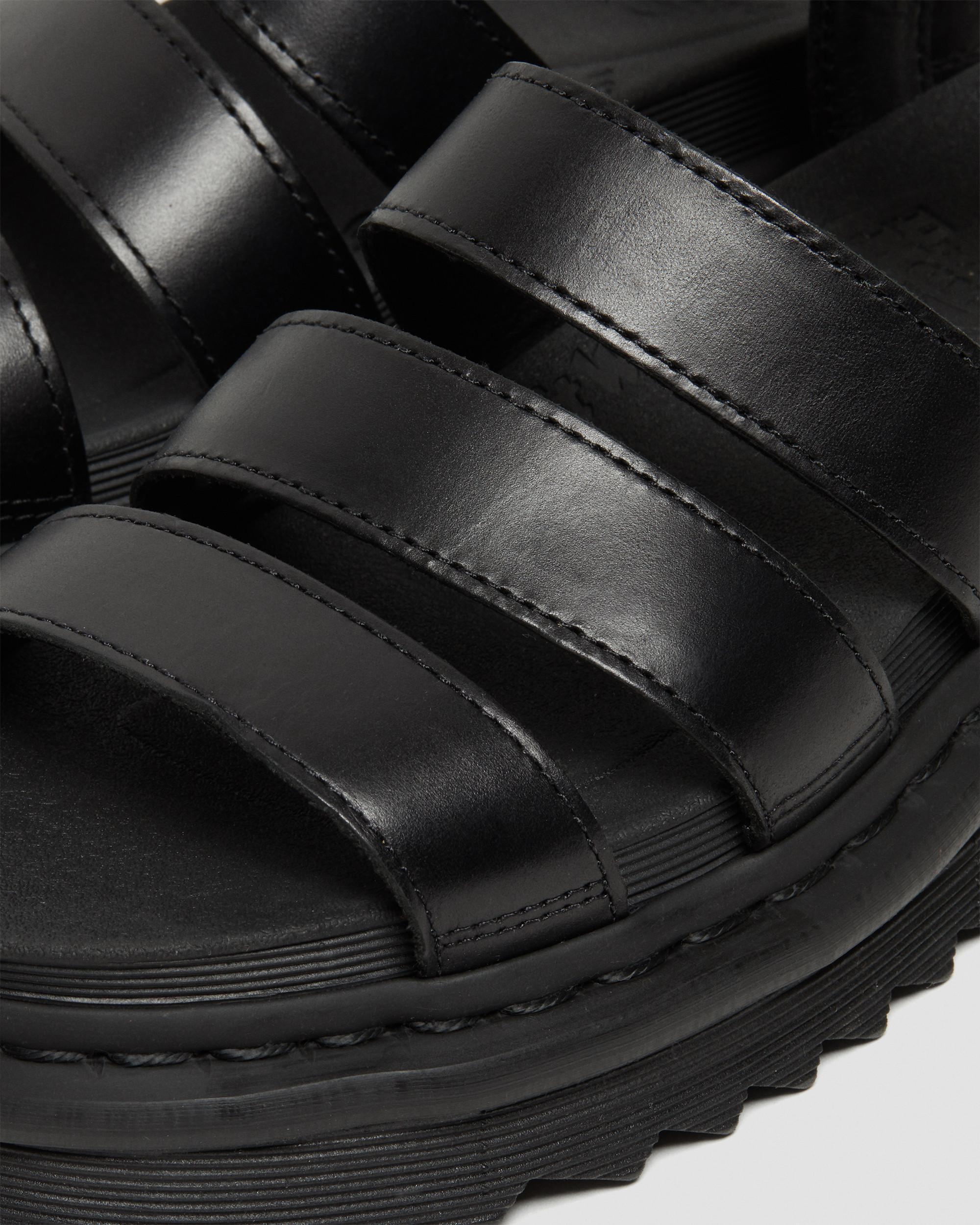 erindringsmønter Tilhører Aggressiv Blaire Women's Brando Leather Strap Sandals | Dr. Martens