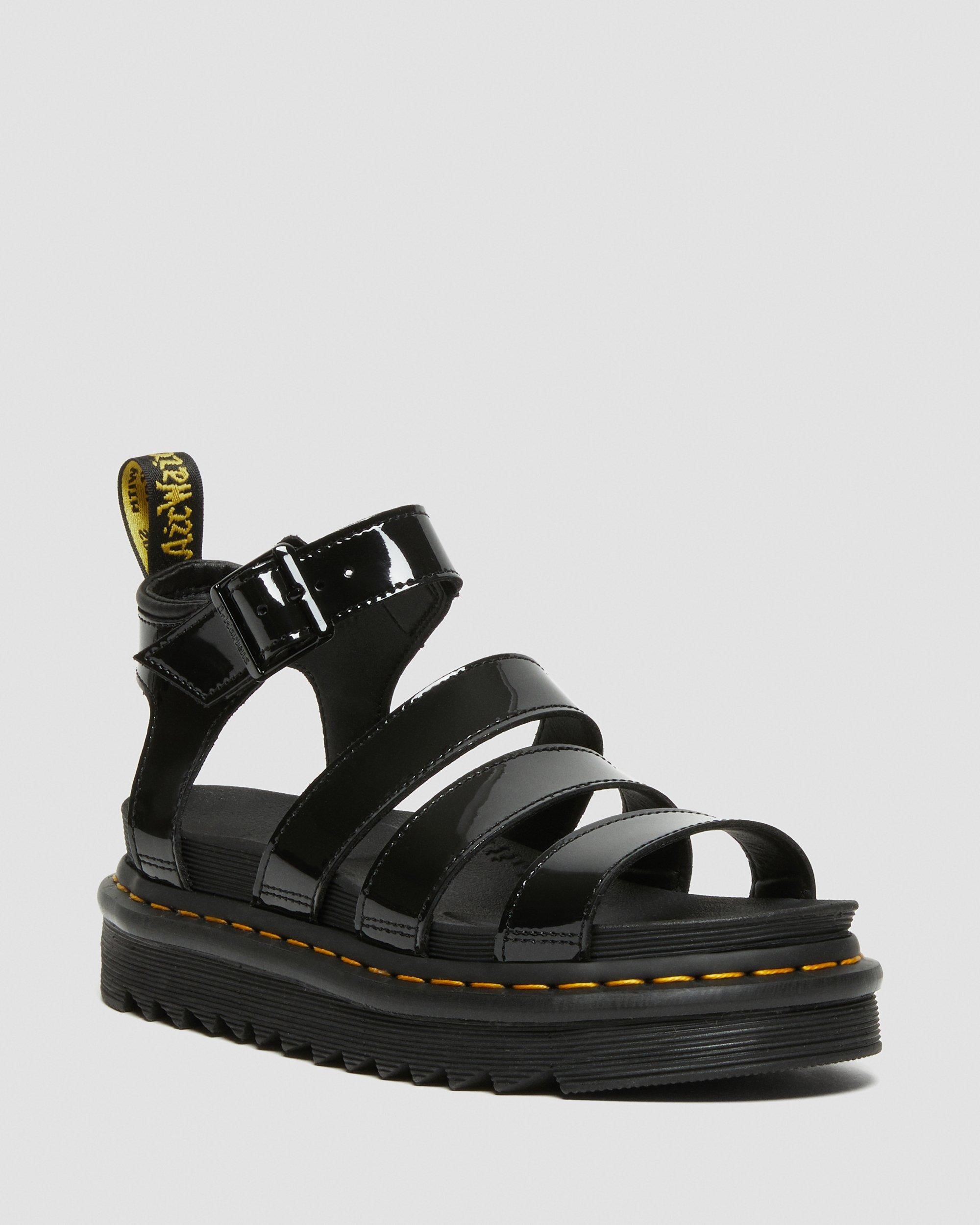 Blaire Patent Leather Gladiator Sandals