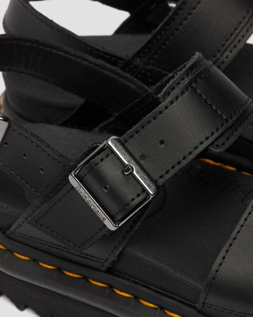 Voss Women's Leather Strap Sandals | Dr. Martens
