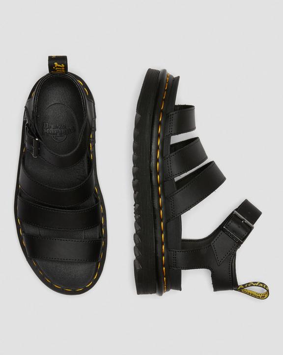 Blaire-sandaler i Hydro-læder med remBlaire-sandaler i Hydro-læder med rem Dr. Martens