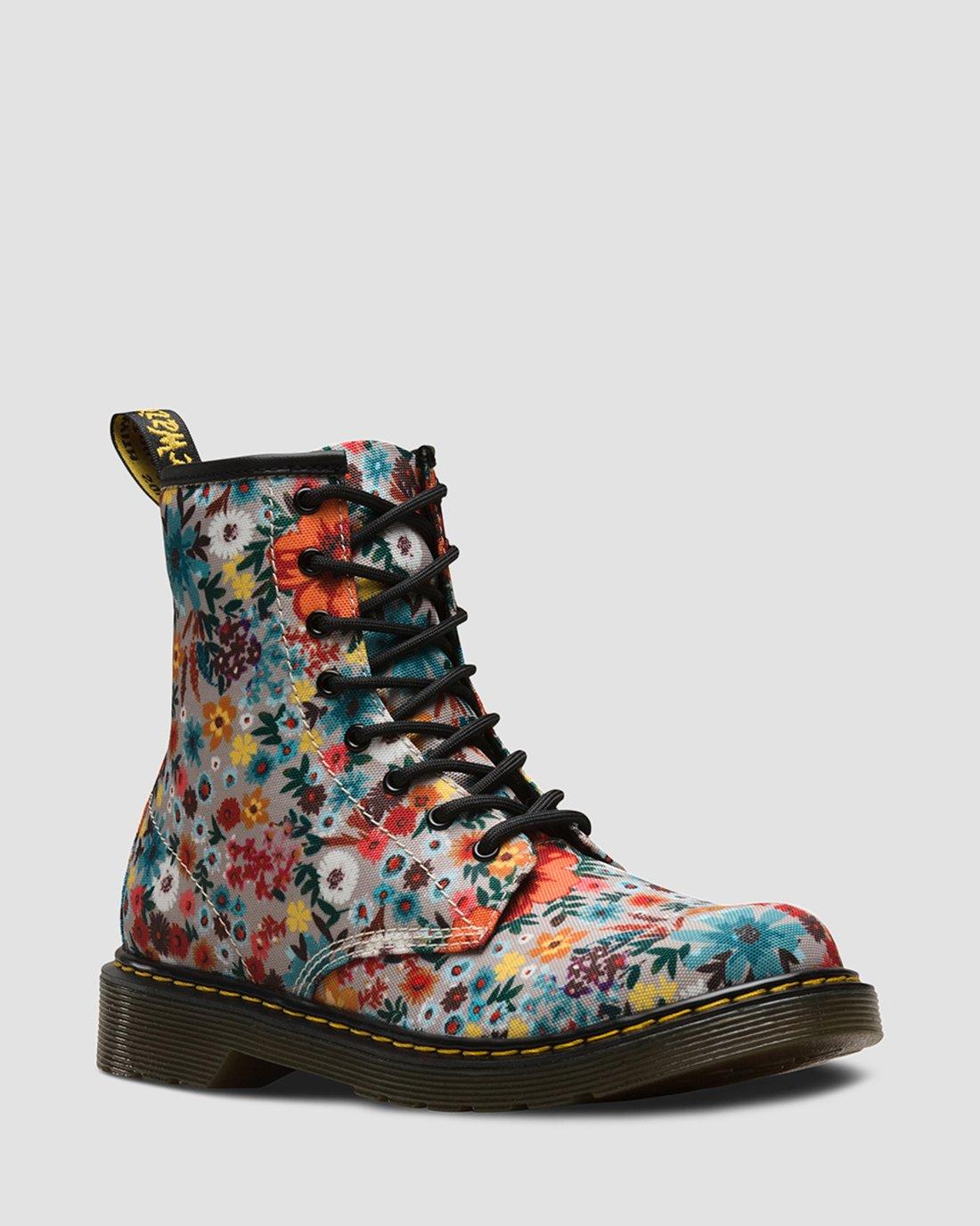 Youth 1460 Wanderflora in Taupe | Dr. Martens