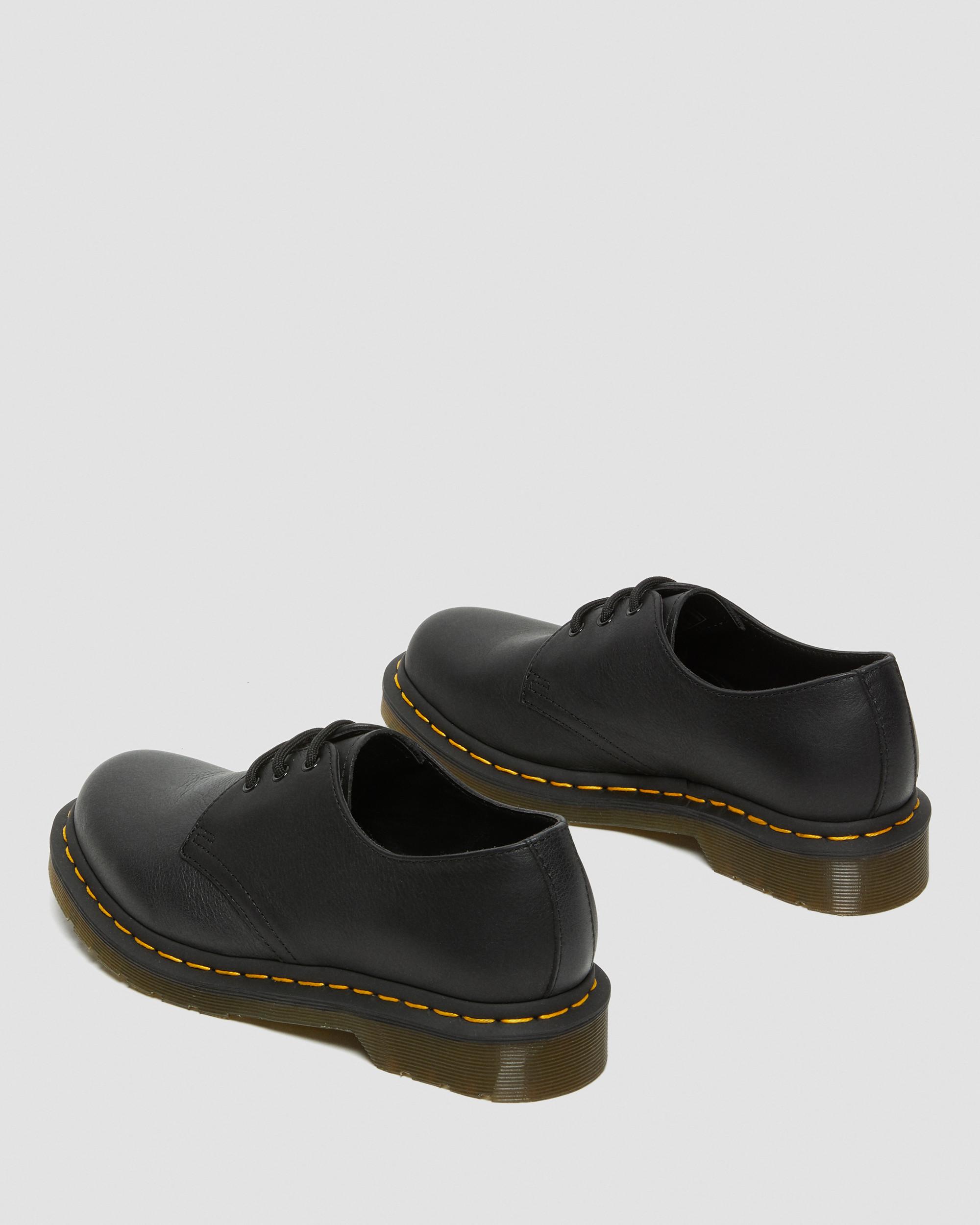 1461 Virginia Leather Oxford Shoes in Black
