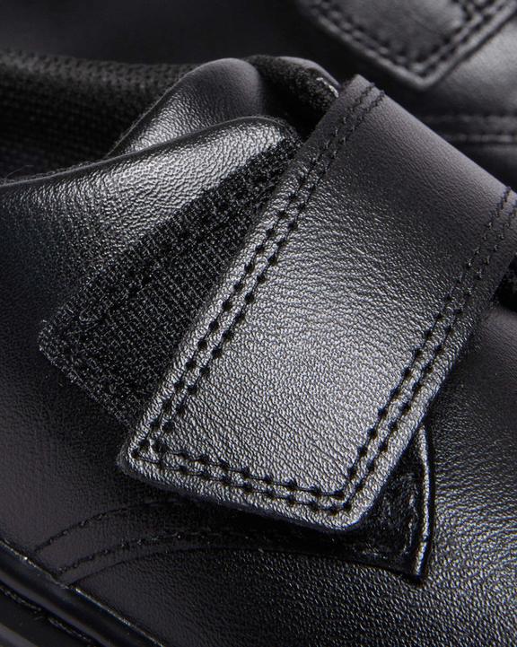 LASTEN NAHKAISET KAMRON -TARRAKENGÄTJunior Kamron Leather Strap Velcro Oxford -kengät Dr. Martens