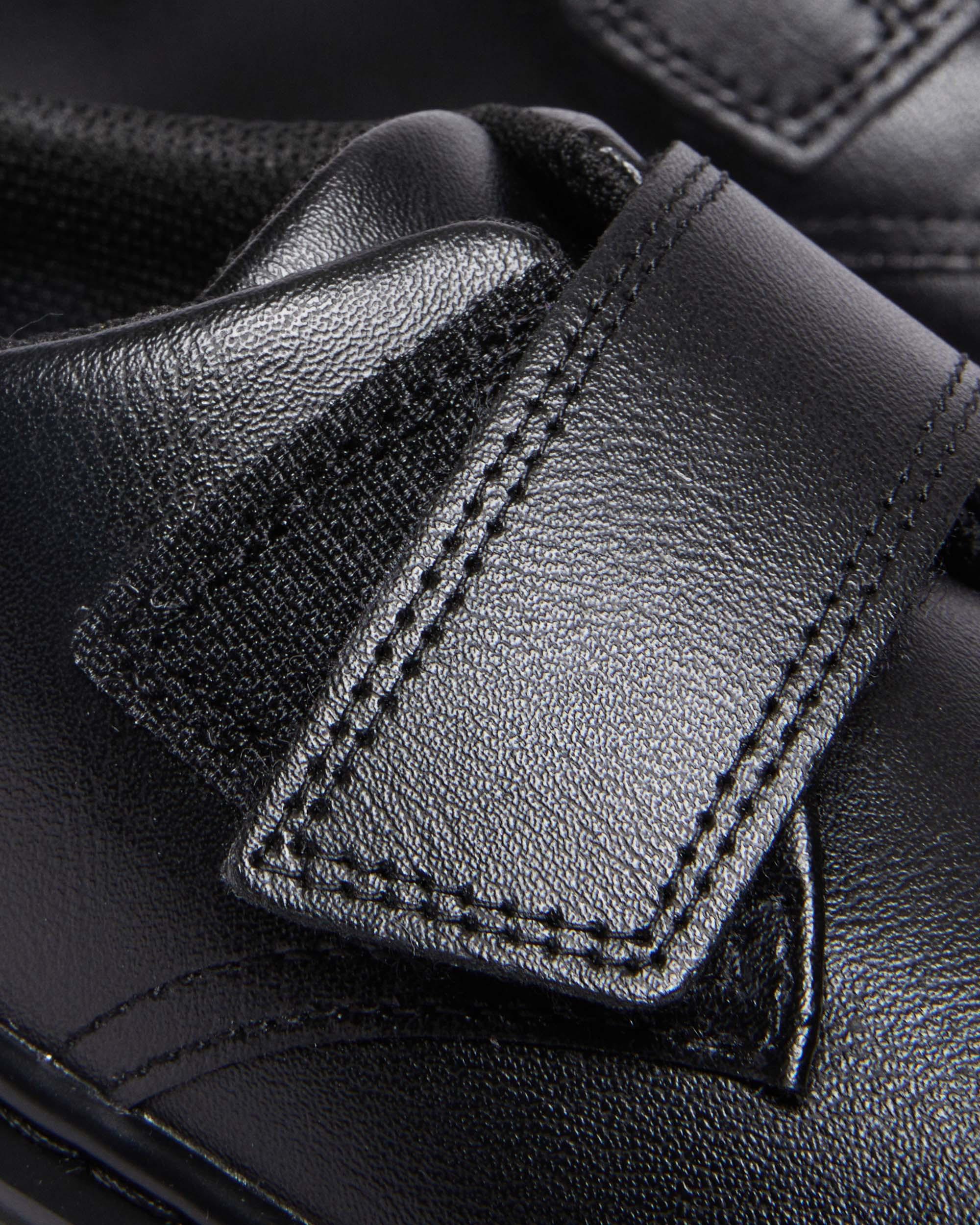 Junior Kamron Velcro Oxford Shoes in Black | Dr. Martens