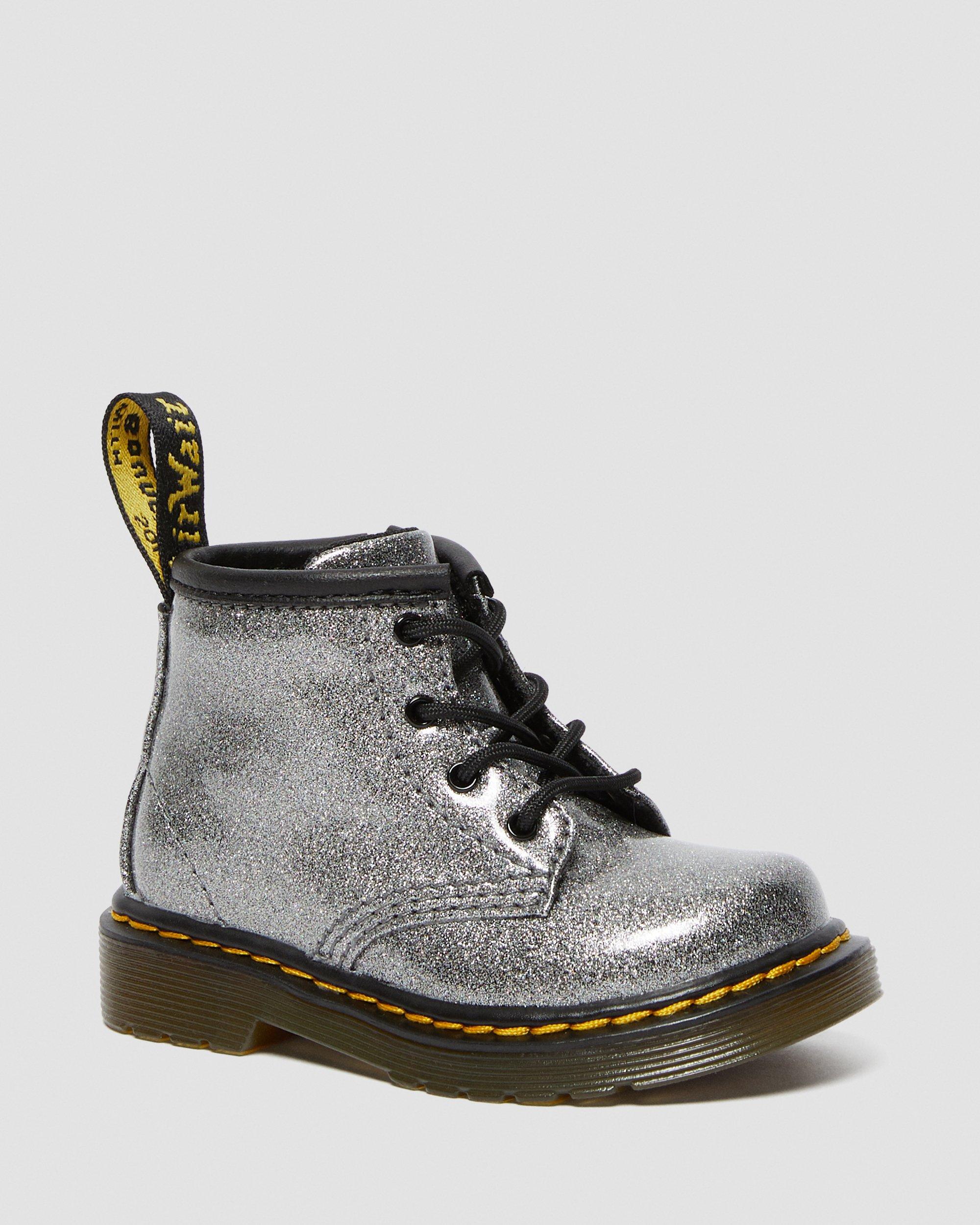 Silver glitter shop dr martens