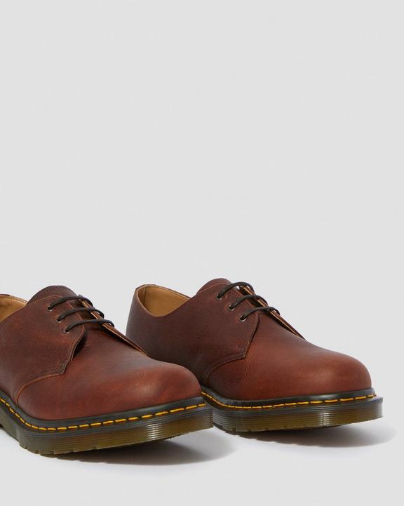 1461 BROWN1461 LEATHER SHOES Dr. Martens