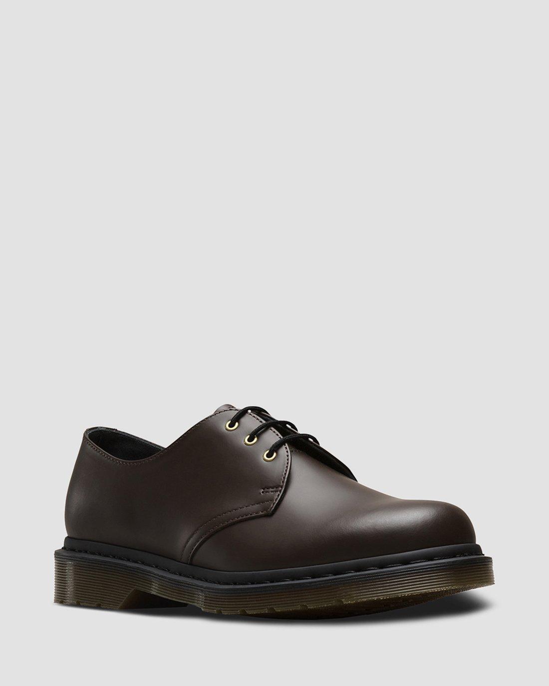 1461 Marbled Sole Leather Oxford Shoes in CHOCOLATE | Dr. Martens™