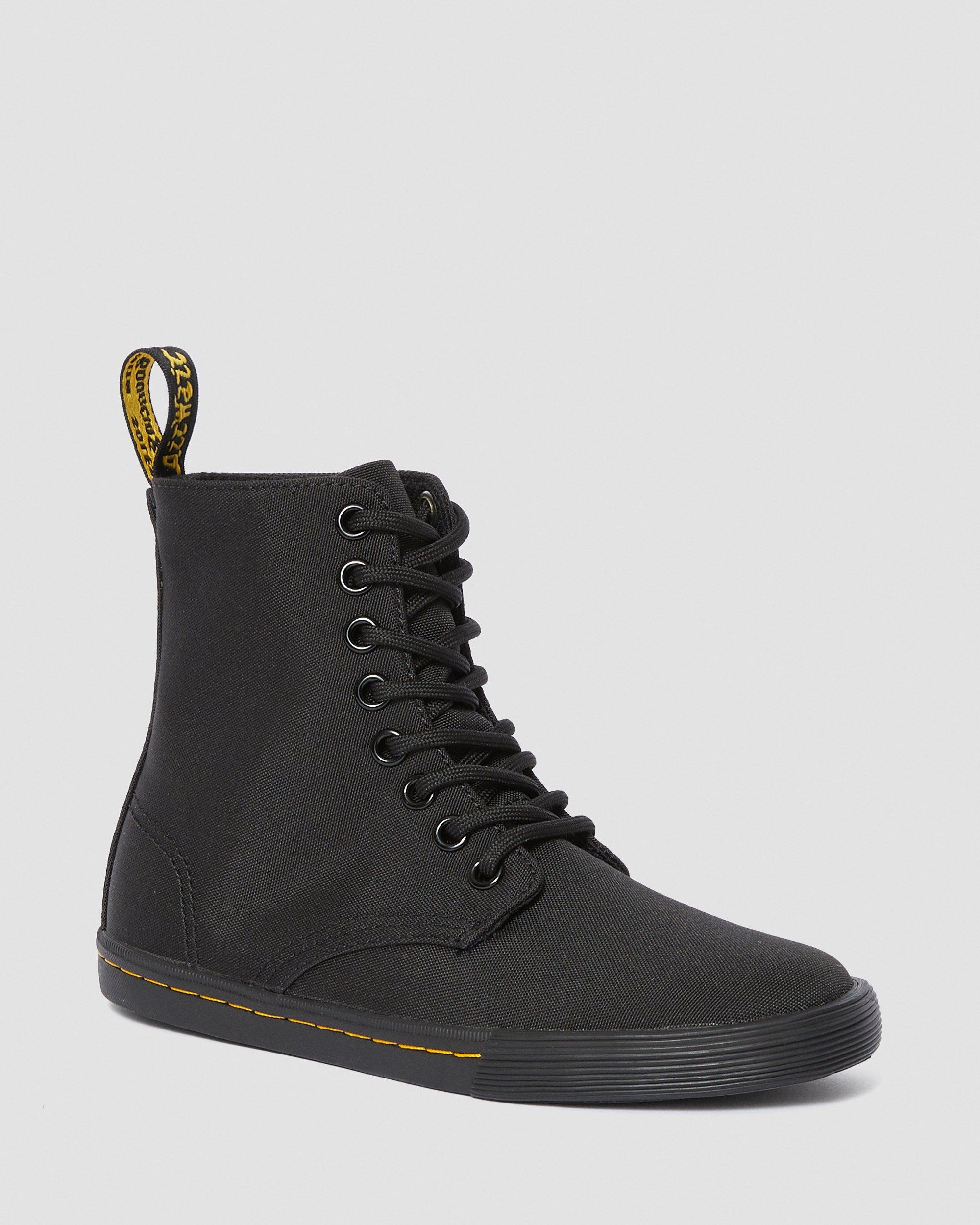 Junior Sheridan Canvas Casual Boots in BLACK | Dr. Martens™