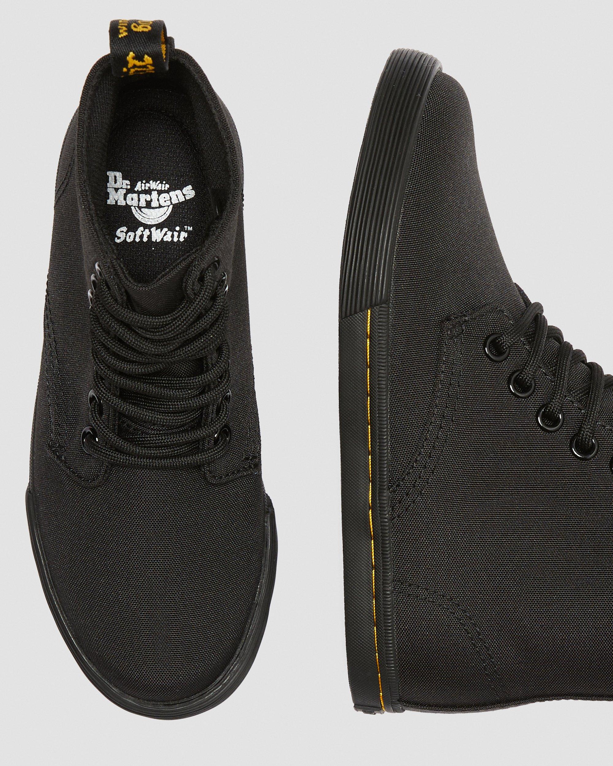Junior Sheridan Canvas Casual Boots in BLACK | Dr. Martens™