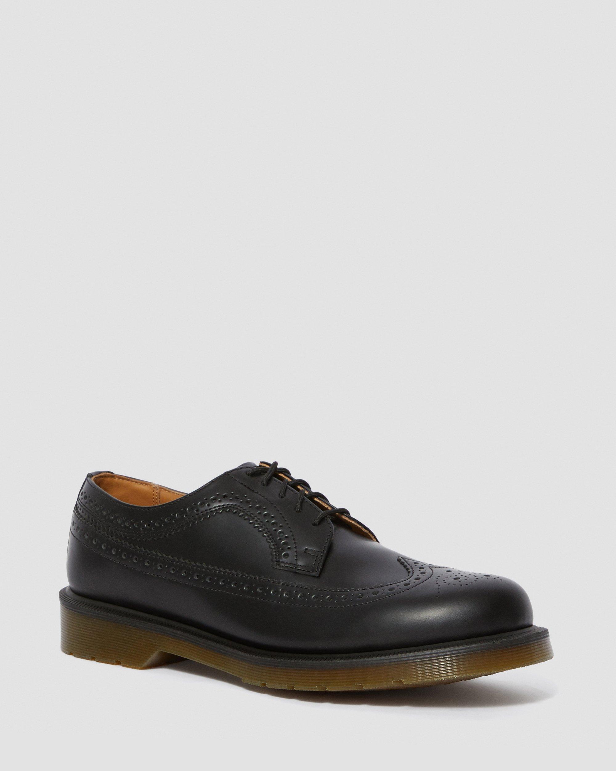 DR MARTENS 3989 Smooth Leather Brogue Shoes