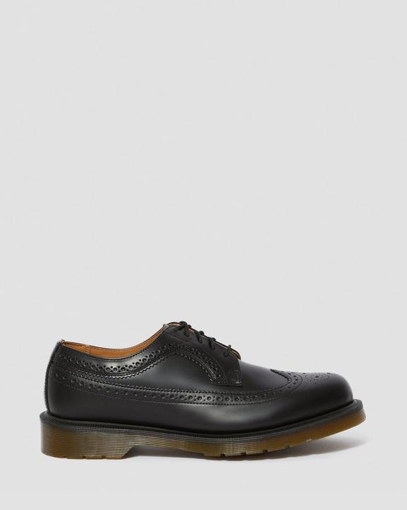 3989 Smooth Leather Brogue Shoes in Black | Dr. Martens 3989 Smooth Leather Brogue Shoes in Black | Dr. Martens