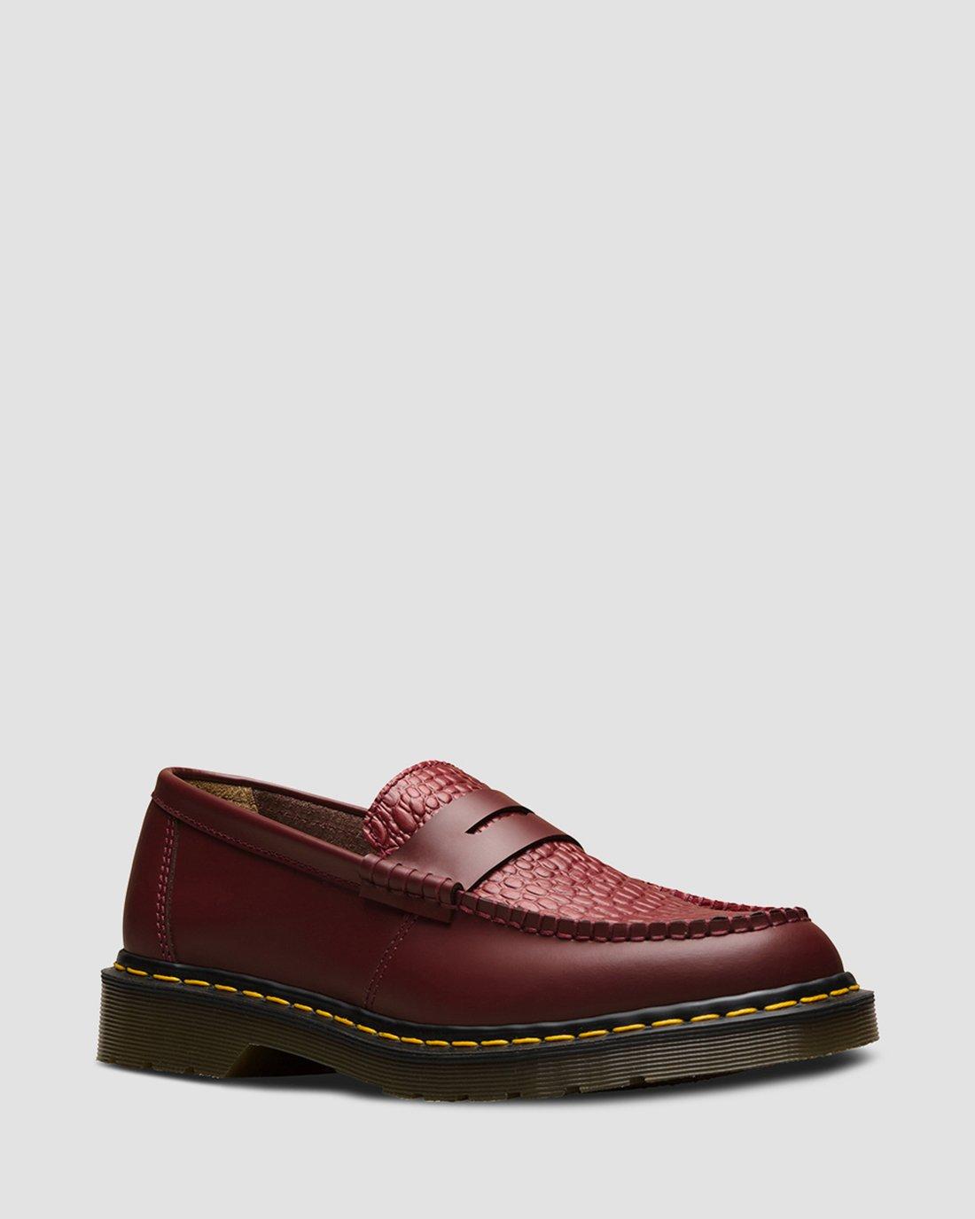 Penton Stussy in CHERRY RED | Dr. Martens™