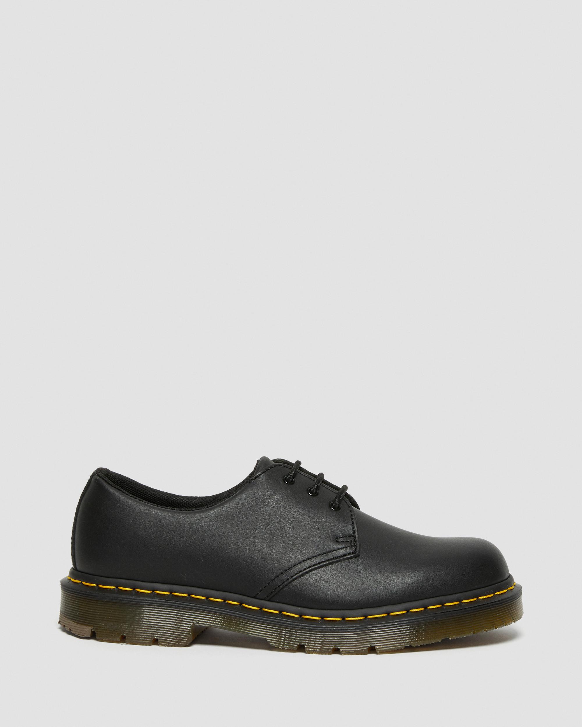 1461 Slip Resistant Leather Oxford Shoes in Black | Dr. Martens