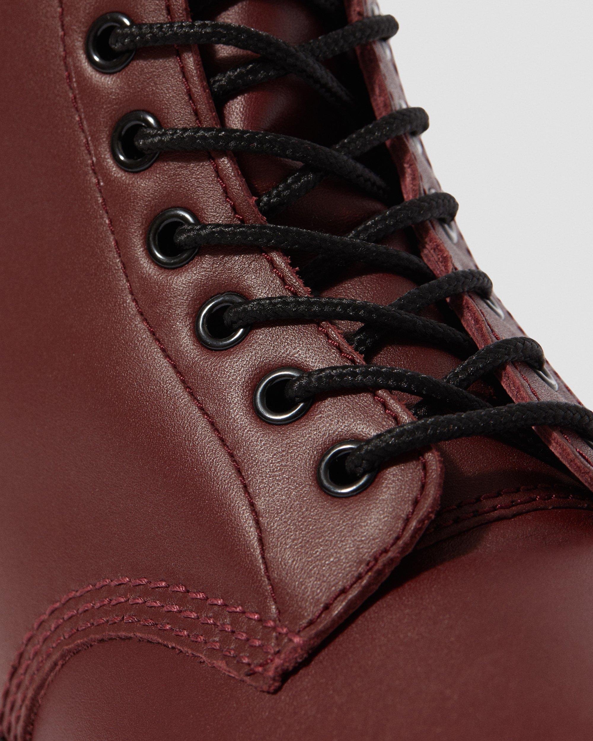1460 Slip Resistant Leather Lace Up Boots in CHERRY RED | Dr. Martens™