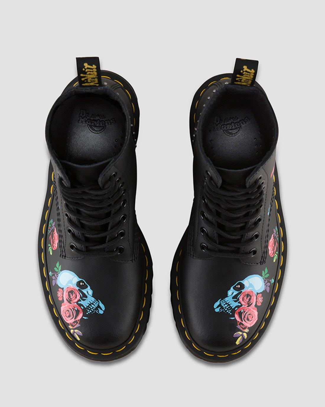 1460 Pascal Rose Bex in BLACK+MULTI | Dr. Martens™