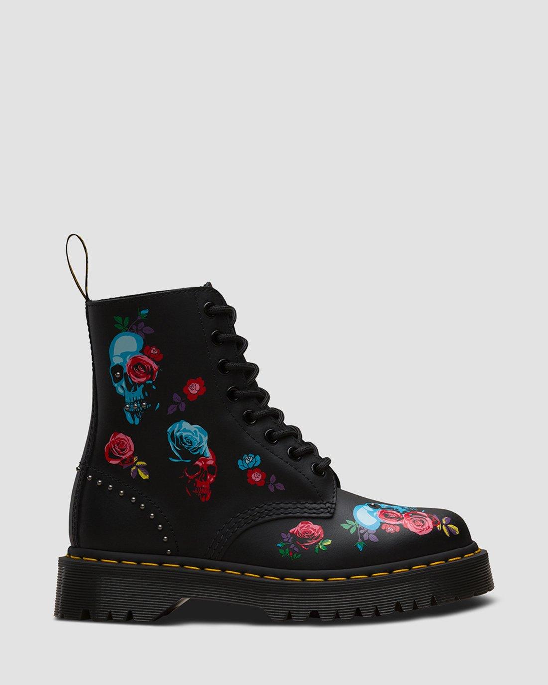 Dr. Martens 1460 Pascal Bex Bambini, Pelle E Gomma, Stringati