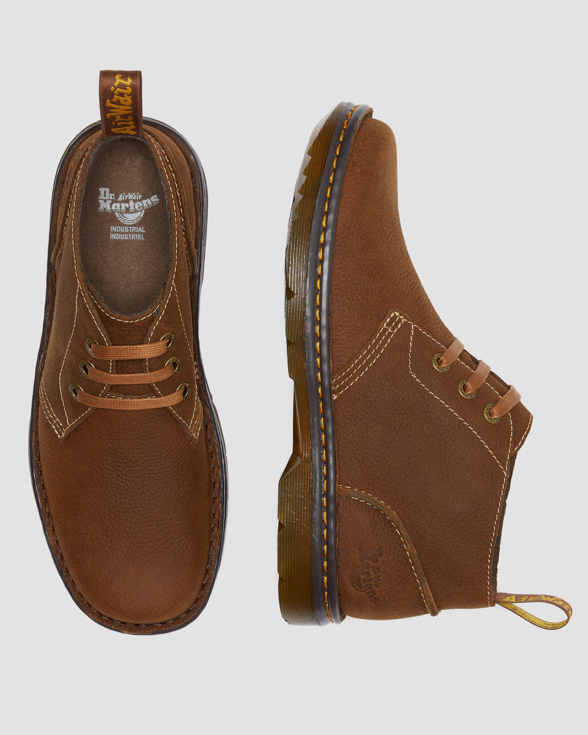 Sussex Slip Resistant Chukka Boots in Cream | Dr. Martens display picture 1