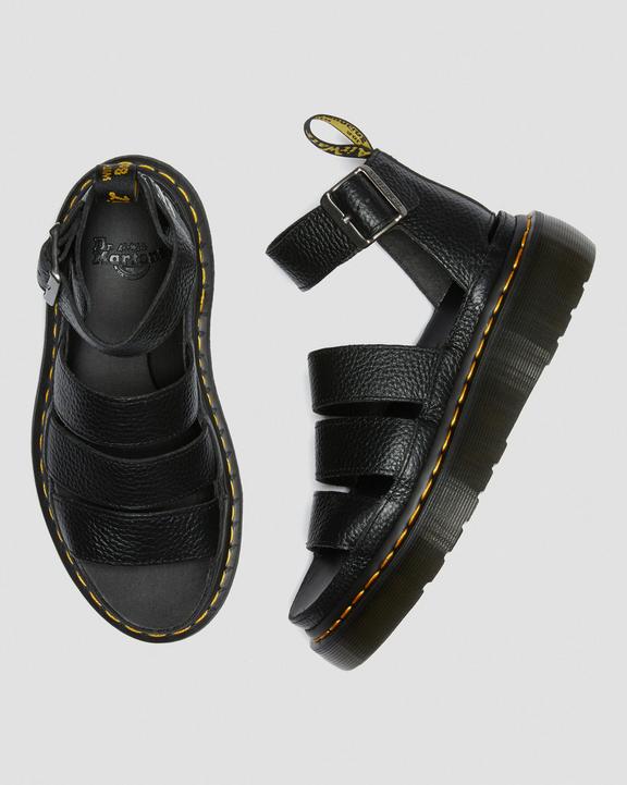 Clarissa II Women's Leather Platform Sandals | Dr. Martens