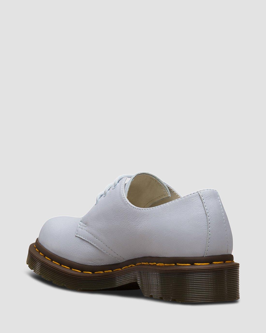 1461 Women's Virginia Leather Oxford Shoes in BLUE MOON | Dr. Martens™